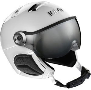 Kask Chrome - white/silver/silver mirror 58