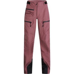 Peak Performance W Vislight Gore-Tex Pro Pants - rose brown/black M