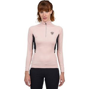 Rossignol W Poursuite 1/2 Zip - powder pink L