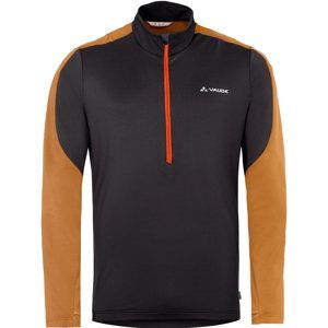 Vaude Men's Livigno Halfzip II - black/silt brown L