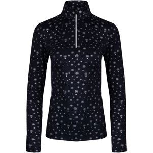 Kjus Women Motion Print Half-Zip - Deep Space/Print Silver L