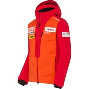 Descente Pánská péřová lyžařská bunda Swiss Down Hybrid Down Jacket - Mandarib Orange S