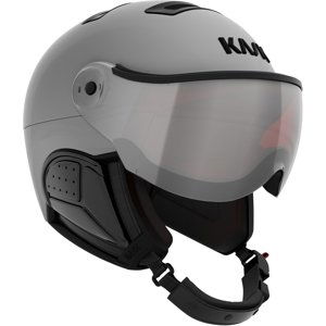 Kask Treasure - silver/Dark mirror 57