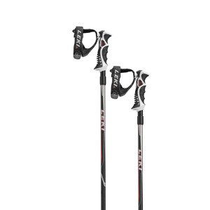 Leki Hot Shot S - black/red/silver/anthracite 110