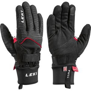 Leki Nordic Thermo Shark - black-red 6.0