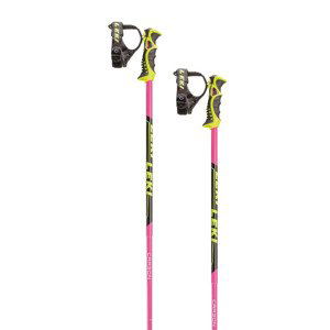 Leki Venom SL TR-S - pink/black/white/yellow 110