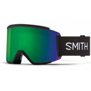 Smith Squad XL - Black/Chromapop Sun Green Mirror + ChromaPop Storm Rose Flash uni
