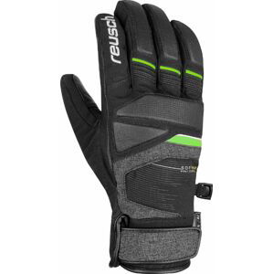 Reusch Storm R-TEX® XT - black/black melange/neon green 9