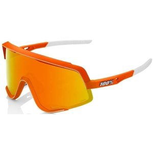 100% Glendale - Soft Tact Neon Orange / HiPER Red Multilayer Mirror Lens uni