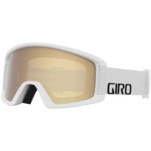 Giro Semi - White Wordmark/Amber Gold + Yellow uni