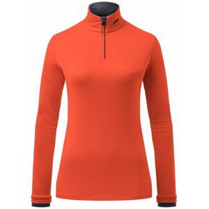 Kjus Women Feel Half-Zip - fuel red-deep space XL