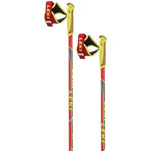 Leki HRC Junior - fluorescent red/neonyellow/darkanthracite 130