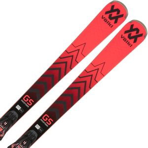 Volkl Racetiger GS + RMotion3 12 GW Black Red 173