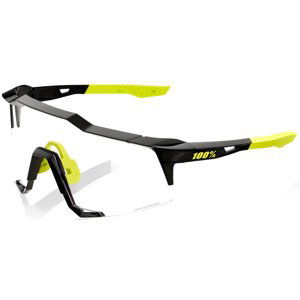 100% Speedcraft - Gloss Black - Photochromic Lens uni