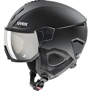 Uvex Instinct visor - black matt/mirror silver smoke (S2) 60-62