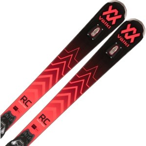 Völkl Racetiger RC black + vMotion 12 GW black/red 175