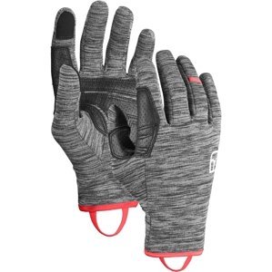 Ortovox Fleece light glove w - black steel blend S