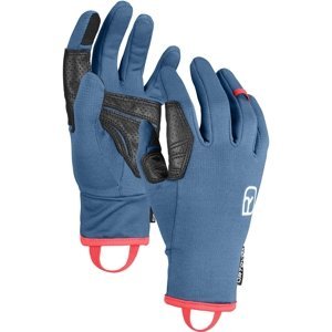 Ortovox Fleece light glove w - mountain blue M