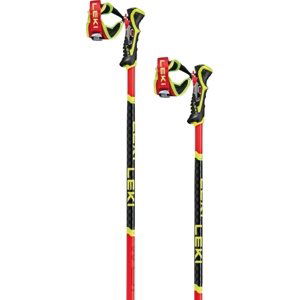 Leki WCR SL 3D - bright red/black/neon yellow 115