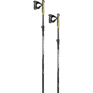 Leki XTA 6.5 Vario - black/white/neonyellow 165