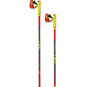 Leki HRC Junior - bright red/black/neon yellow 145