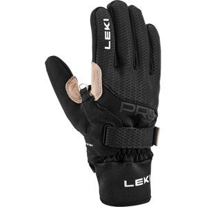 Leki PRC Premium ThermoPlus Shark - black/sand 7.5