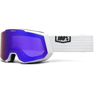 100% Snowcraft XL - White/HIPER Copper w/ Violet ML Mirror+HIPER Silver Flash Mirror uni