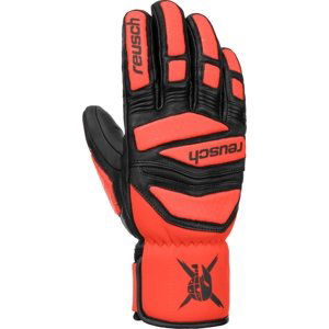 Reusch Worldcup Warrior DH - black/fluo red 9