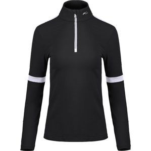 Kjus Women Race Midlayer Half-Zip - Black/White XL