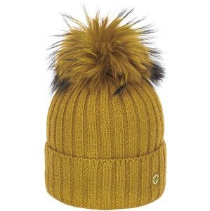 Granadilla Galanter Fur Beanie - yellow uni