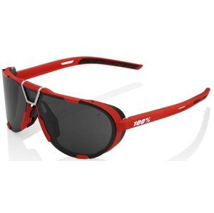 100% Westcraft - Soft Tact Red - Black Mirror Lens uni