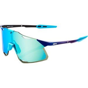 100% Hypercraft - Matte Metallic Into The Fade - Blue Topaz Multilayer Mirror Lens uni