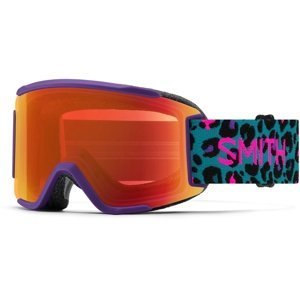 Smith Squad S - Purple Haze Neon Cheetah/ChromaPop Everyday Red Mirror + Clear uni