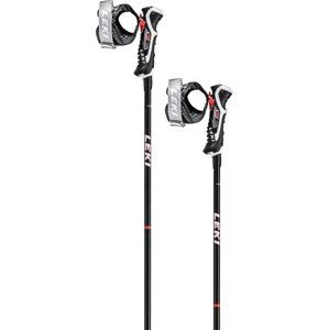 Leki Carbon 14 3D - black/dark anthracite/bright red 115