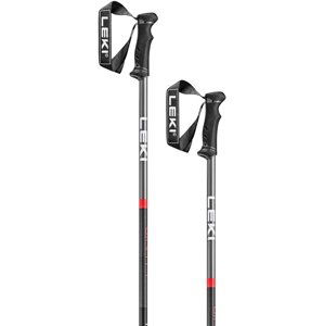 Leki QNTM - black/llight anthracite/bright red 110