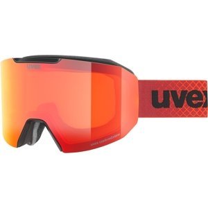 Uvex Evidnt ATTRACT CV - black matt/FM red contrastview orange (S2) uni
