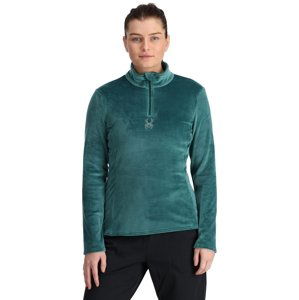 Spyder W Shimmer Bug 1/2 Zip - cypress green L