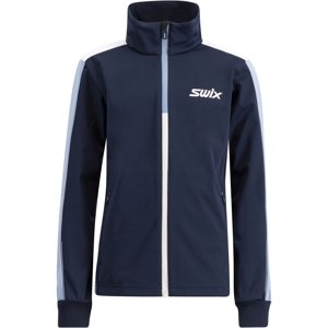 Swix Cross Jacket - Dark Navy/ Dusty Blue 128