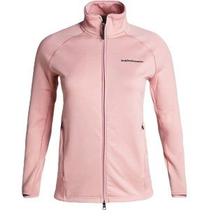 Peak Performance W Chill Light Zip Jacket - warm blush S