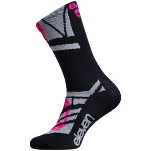 Ponožky Eleven Suuri+ Skull Pink L (42-44)