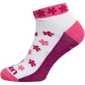 Ponožky Eleven Luca Flower Pink S (36-38)