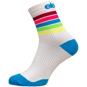 Kompresní ponožky Eleven Strada Stripe White S (36-39)