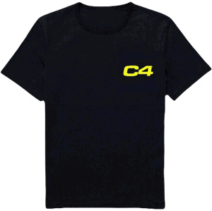 Cellucor Pánske tričko C4 černé L