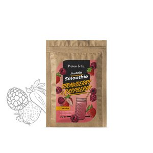 Protein & Co. Protein Smoothie 30 g Vyber si z těchto lahodných příchutí: Strawberry & Raspberry