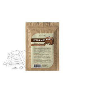 Protein & Co. Ketoshake  – 1 porce 30 g Vyber si z těchto lahodných příchutí: Chocolate brownie