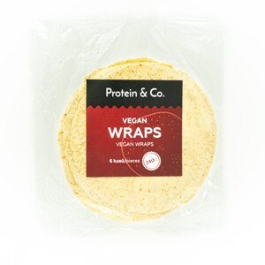 Protein & Co. Veganské wrapy 6×40 g
