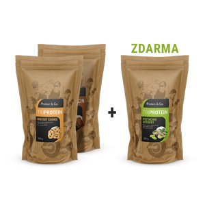 Protein&Co. TriBlend – protein MIX 3 kg Vyber si z těchto lahodných příchutí: Natural, Vyber si z těchto lahodných příchutí: Biscuit cookie, Vyber si z těchto lahodných příchutí: Natural