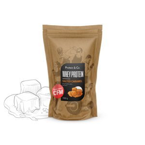 Protein&Co. WHEY PROTEIN 80 1000 g Zvol příchuť: Salted caramel