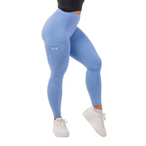 NEBBIA Feel Good Look Good Legíny Active High Waist 402 Light Blue Barva: Světle modrá, Velikost: M