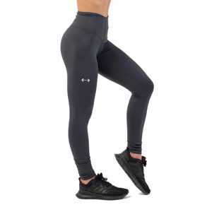 NEBBIA Feel Good Look Good Legíny Classic Performance High Waist 403 Dark Grey Barva: Tmavě šedá, Velikost: L